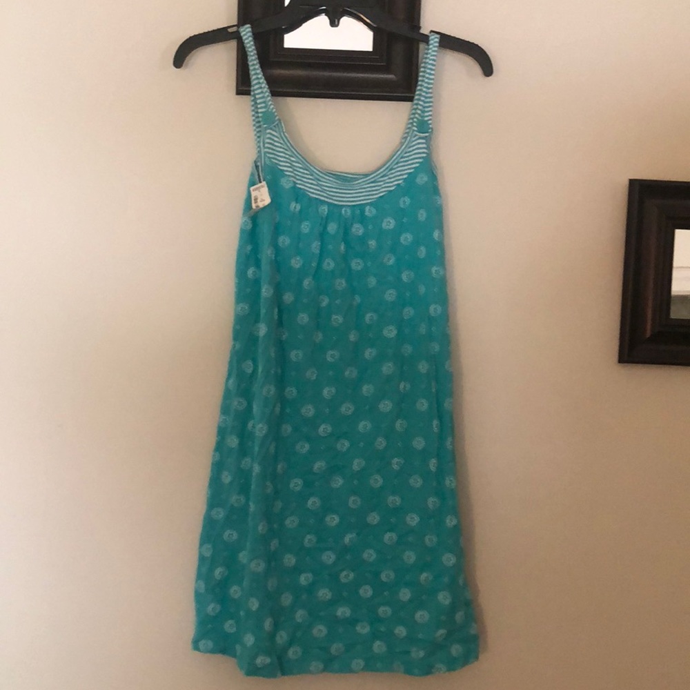 Never worn Aqua blue dress